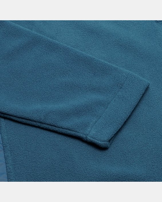男士ColdGear® Infrared Utility圓領上衣, Blue, pdpMainDesktop image number 3